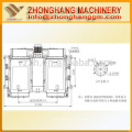 Neue Bedingungs-spezifische Schwerkraft-Reis-Separator-Maschine mit Doppel-Körper / Paddy-Separator / kleine Reis-Fräsmaschine